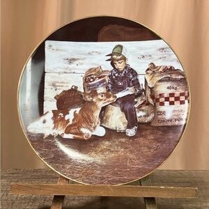 Tammy Laye Ernie’s Farm Friends Decorative Plate